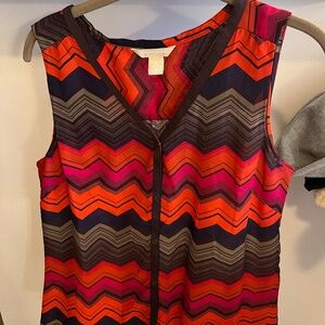Banana Republic sleeveless print top